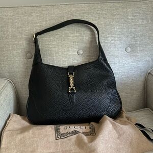 Gucci Jackie 1961 Natural Grain Handbag